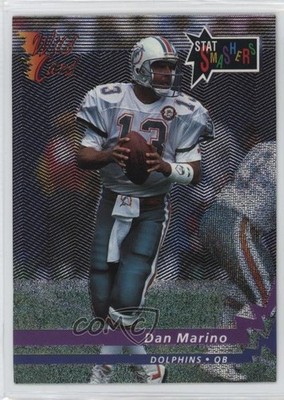 1992 Wild Card Stat Smashers Dan Marino #SS-10 HOF 0nr3