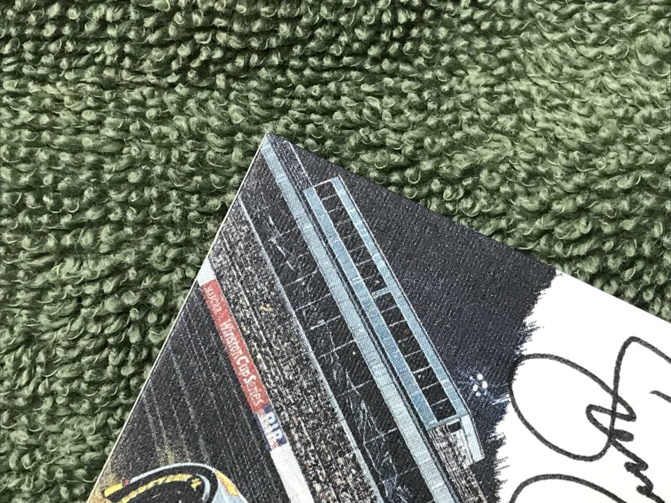 1997 SCORE BOARD RACING IQ RUSTY WALLACE REMARQUES CARD SB5 SAM BASS AUTOGRAPH!! - Image 3 of 4