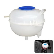 95B121407 Engine Coolant Reservoir Tank, Radiator Reservoir Tank with Cap & 