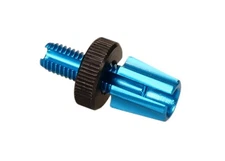 Dia-Compe M7 bicycle brake lever threaded barrel adjuster - BRIGHT DIP BLUE