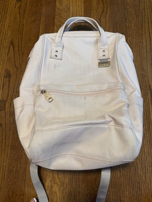 Swiss Gear Artz 3576 Light Pink Backpack Features Rose Gold Hardware Zipper