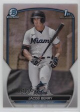 2023 Bowman Chrome Prospects Refractor 139/499 Jacob Berry #BCP-108 18kx