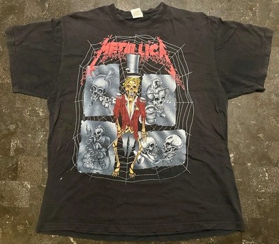 Vintage Metallica Damage Inc Band Tour T Shirt XL Stedman Tag Rare