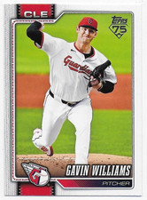 2026 Topps #254 Gavin Williams - Cleveland Guardians