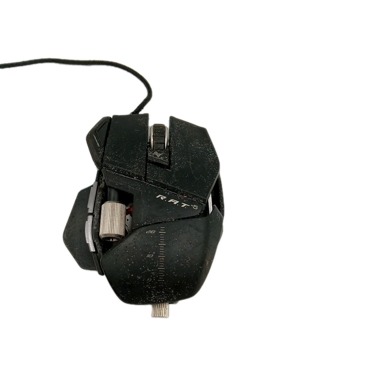 Mad Catz Cyborg R.A.T. RAT 5 Wired Gaming 4000DPI Mouse WORKS