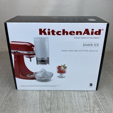 KitchenAid Shave Ice Attachment for Stand Mixers KSMSIAQ New Sealed