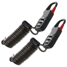 2 Pcs Anti-theft Code Lock Combination Bike Bicycle Security