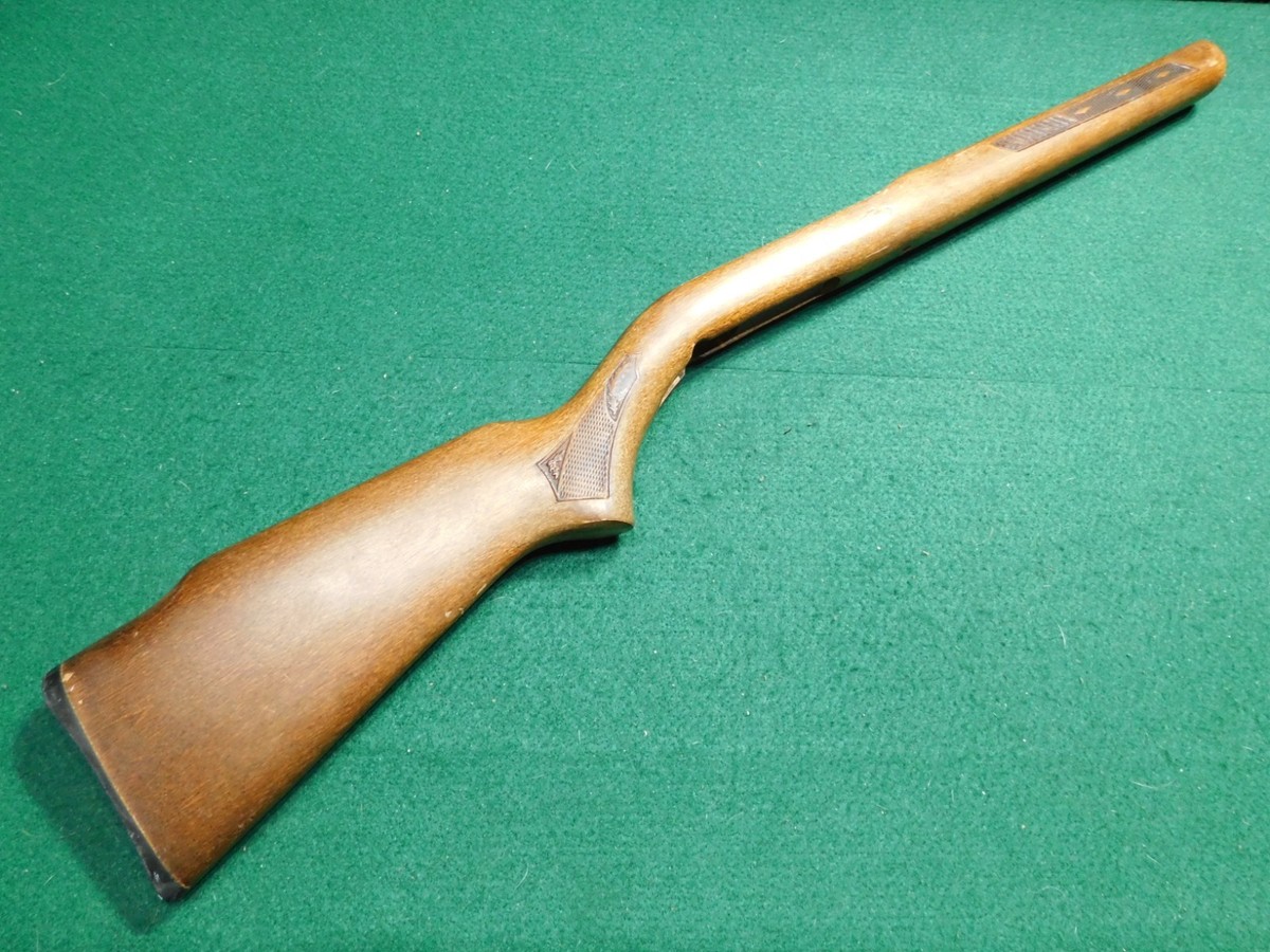 Marlin Glenfield 60 Stock Checkered Hardwood Oak Scene .22 LR Old