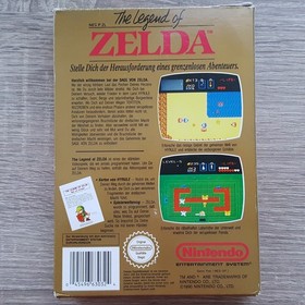 Nintendo NES Spiel The Legend of Zelda 1 in OVP Anleitung Karte NOE Boxed Game