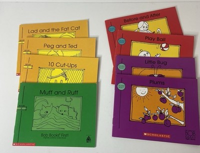 Bob Books Misc Lot -4 Set 1 -4 Sight Words