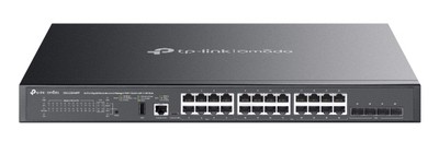 TP-Link SG5428X Managed Network Switch L3 Gigabit Ethernet (10/100/1000) Schwarz