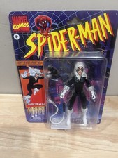 Marvel Legends Spiderman Retro Black Cat 6    Figure Spider-Man Hasbro-R44-702