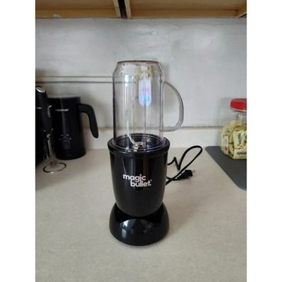 Magic Bullet MBR-0401WM 4pc Personal Blender Black Mini Smoothie Blender