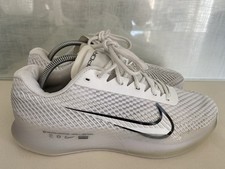 Nike Court Air Zoom Vapor 11 HC Tennis Shoes White Women  s Size 10.5 DR6965-100