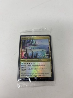 MTG Raugrin Triome (251) Foil Prerelease Promo Stamp Ikoria New Mint