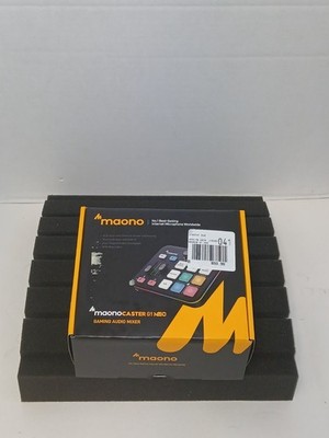 MAONO Caster G1 Neo Gaming Audio Mixer Complete  / Cables Included