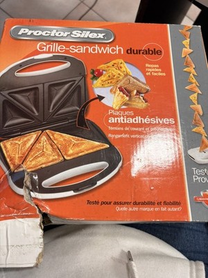 Listing is for:(1)New Proctor Silex Durable Sandwich Maker 25408Y