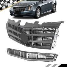 25896041 For Cadillac CTS 08-2011 Front Grille Set Upper & Lower Square Pattern