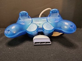 PlayStation 1 - PS One SCPH-110 Island Blue DualShock Analog Controller. Works!
