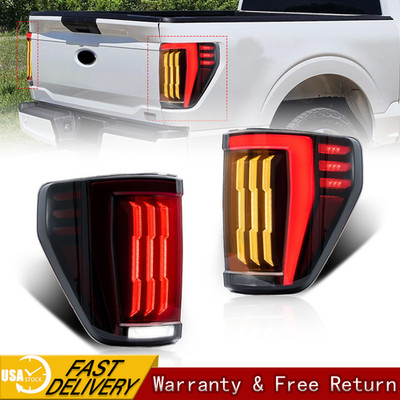 LED Tail Light Assembly For Ford F-150 F150 XL STX 2021-2023 Animation Rear Lamp