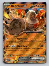 Regirock ex SV10: Destined Rivals #101/182