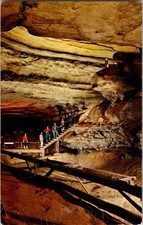 Vintage Mammoth Cave Saltpetre Vats Postcard by H.S. Crocker Co.