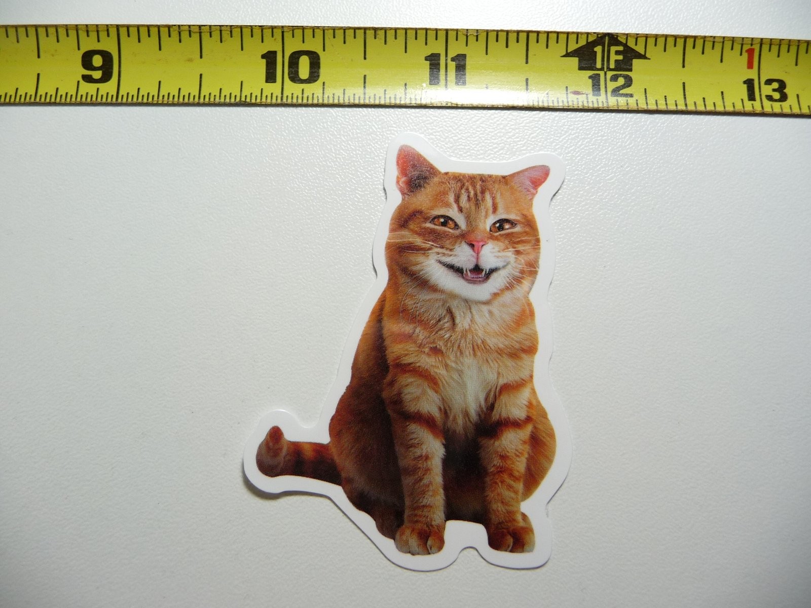 Happy Cat Decal Sticker for Pet Lovers - Feline Home Decor
