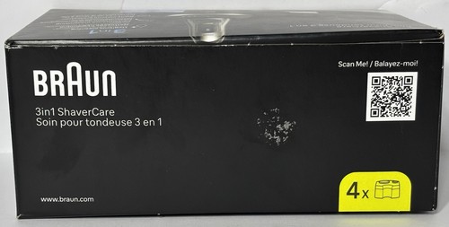 Braun CCR4 Cleaning Cartridges - 4 Pack Clean & Renew Refill Cartridges - Picture 5 of 6