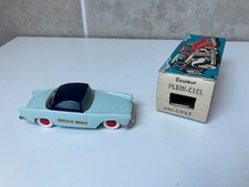 Tintin - Voiture minialuxe Simca océane cabriolet + boite - chèque tintin