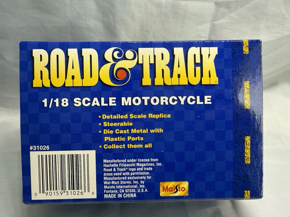 NIB Maisto Road & Track Series SET OF 3 Triumph motorcycles Daytona,RS, Speed Tr - Image 3 of 4