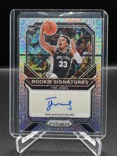 2020-21 PRIZM!  TRE JONES!  RC!  AUTO!  MOJO PRIZM!  #/25!  SAN ANTONIO SPURS!