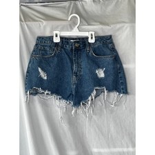 Forever 21 Premium Denim Distressed Cutoff Shorts 29