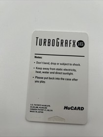 Legendary Axe (TurboGrafx-16, 1989) Complete W/ Case & Manual Tested *Smoker*