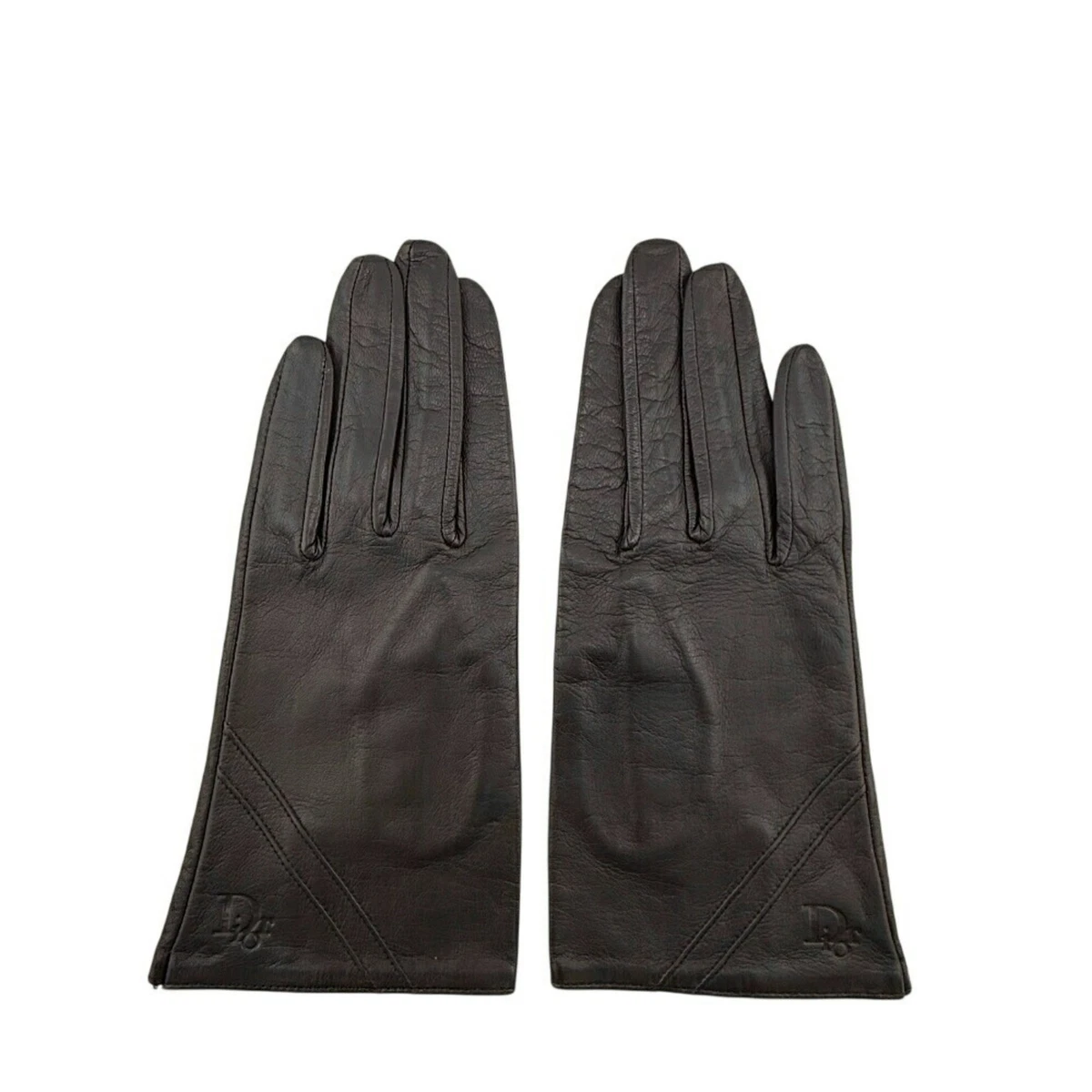 Dior Leather Gloves & Mittens for Women for sale | eBay