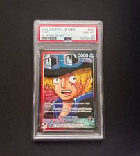 PSA 10 GEM MINT - SABO ALT LEADER OP13-004 - ONE PIECE CARRYING ON HIS WILL