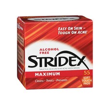 Salicylic Acid 2 Soft Touch Pads Maximum 55 each By Stridex