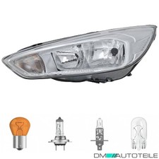 Scheinwerfer links H7 Depo in chrom passt für Ford Focus III Facelift ab 14-18