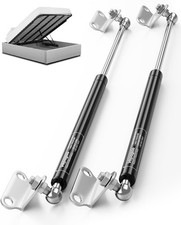 Gas Struts 20 Inch 100Lb/445N Shock with Brackets, RV Bed Storage Door Lift Kit,