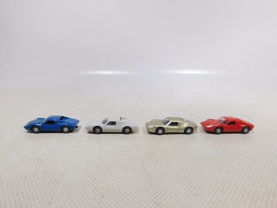 Wiking 1:87 H0 4X Modello Porsche Carrera 16C Molto Buono/Mint #EG717-0,5 - Immagine 2 di 4