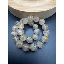 Golden Rutile Quartz 8mm Bracelet