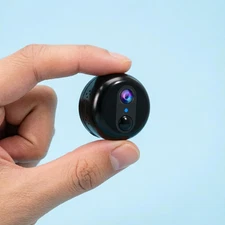 Mini Portable 4G LTE Cellular Security Camera with Magnetic Rotating Mount 4K HD
