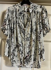 Anthropologie Estela Feminine Cottagecore Old Money Luxury Resortcore Size M