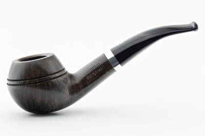 SAVINELLI ''GENTLEMAN'' 673 9MM BRIAR PIPE / STERLING SILVER pfeife *NEW IN BOX
