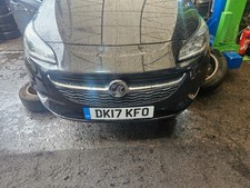 2015 - 2019  Vauxhall Corsa MK4 E 5Door - Front Bumper In Black Z22Y Some Marks