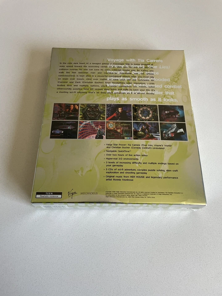 The Daedalus Encounter CD-ROM Mac Macintosh Game Tia Carrere - Brand New Sealed - Image 2 of 4