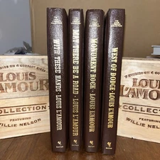 L'Amour Leatherette Short Stories Lot With These Hands Monument Dodge May B Road