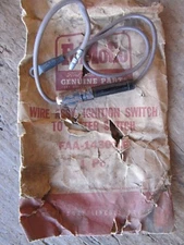NOS 1952 -1954 CAPRI FORD FAA-14309-B IGNITION SWITCH TO HEATER SWITCH WIRE 