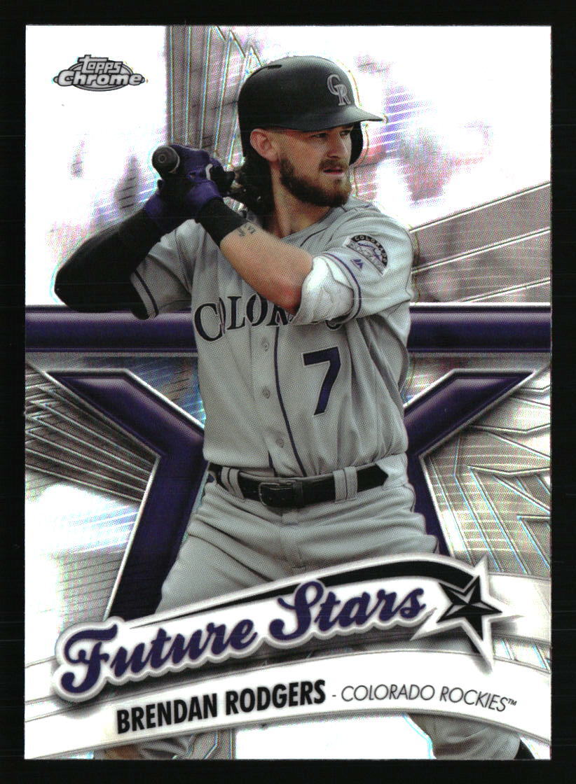 Brendan Rodgers 2020 Topps Chrome FS-12 Baseball Card Rookie RC