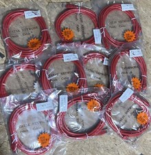 10 pack 7FT 4 PAIR 24AWG Cat5 Patch Cables Red ETL UL TIA/ETA 568 A VERIFIED New