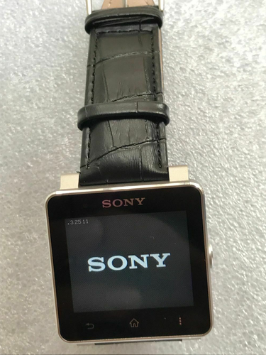 Reloj Inteligente Sony sw2 Plateado Android Reloj Bluetooth Usado | eBay